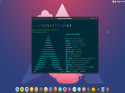 Cinnamon Arch Linux, Cinnamon + plank